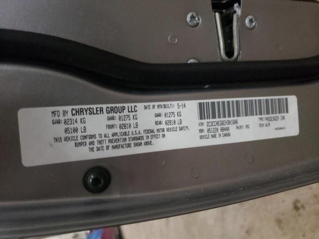 Photo 10 from auction – 2014 CHRYSLER 300C with VIN 2C3CCAEG6EH301606