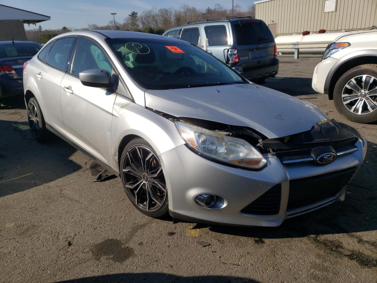 FORD FOCUS SE 2012 with VIN 1FAHP3F20CL411335 - Photo from auction