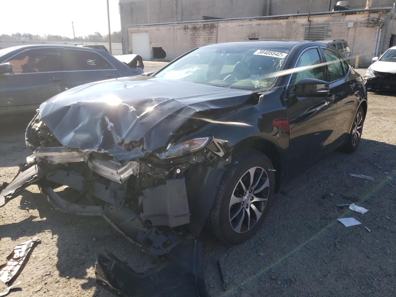 Photo 2 from auction – 2016 ACURA TLX TECH with VIN 19UUB1F58GA012259