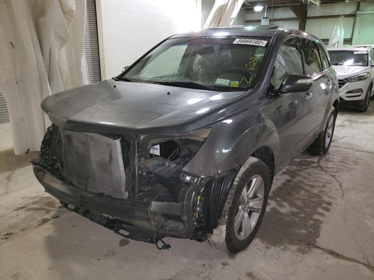 Photo 2 from auction – 2011 ACURA MDX with VIN 2HNYD2H29BH509375