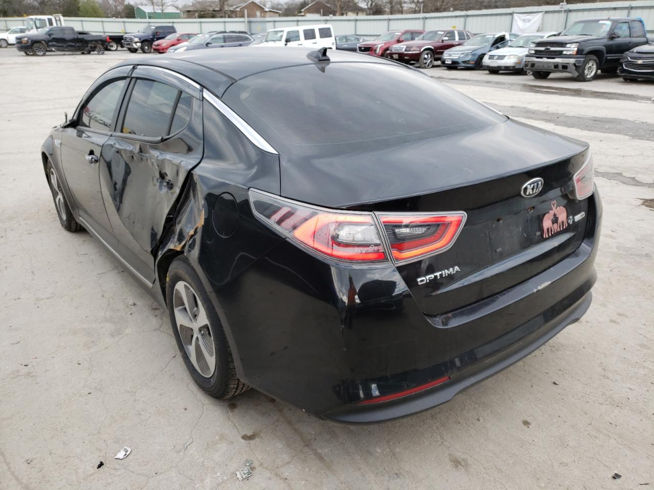 Photo 3 from auction – 2014 KIA OPTIMA HYB with VIN KNAGM4AD8E5069229