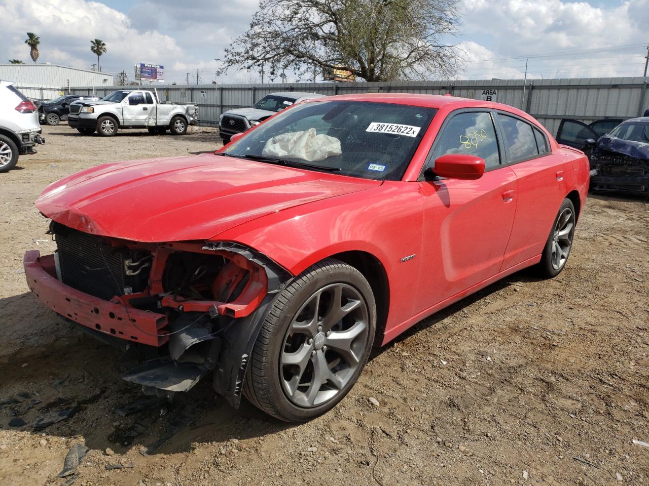 Photo 2 from auction – 2015 DODGE CHARGER R/ with VIN 2C3CDXCT3FH806200