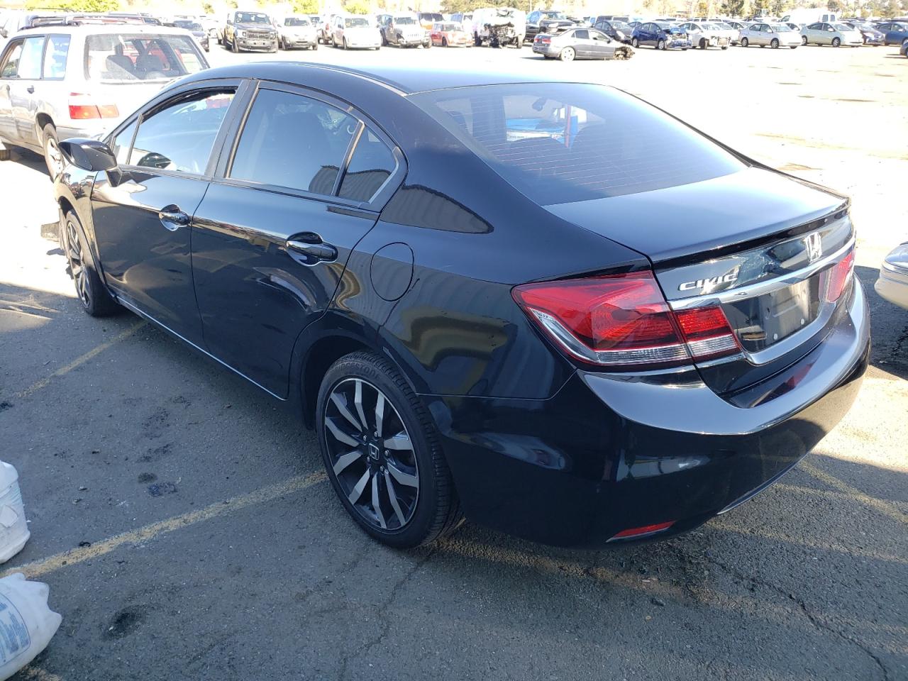Photo 3 from auction – 2014 HONDA CIVIC EXL with VIN 19XFB2F94EE247669
