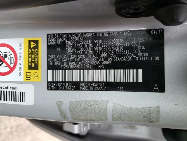 Photo 10 from auction – 2011 LEXUS RX 350 with VIN 2T2BK1BA8BC112161