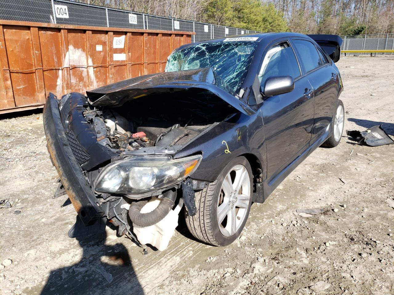 Photo 2 from auction – 2009 TOYOTA COROLLA XR with VIN 2T1BE40E99C027486