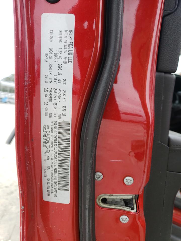 Photo 10 from auction – 2018 JEEP COMPASS LA with VIN 3C4NJDBB4JT394826