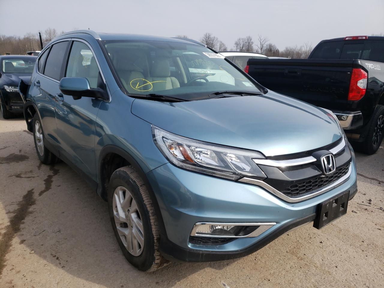 HONDA CR-V EXL 2016 with VIN 2HKRM4H71GH706654 - Photo from auction