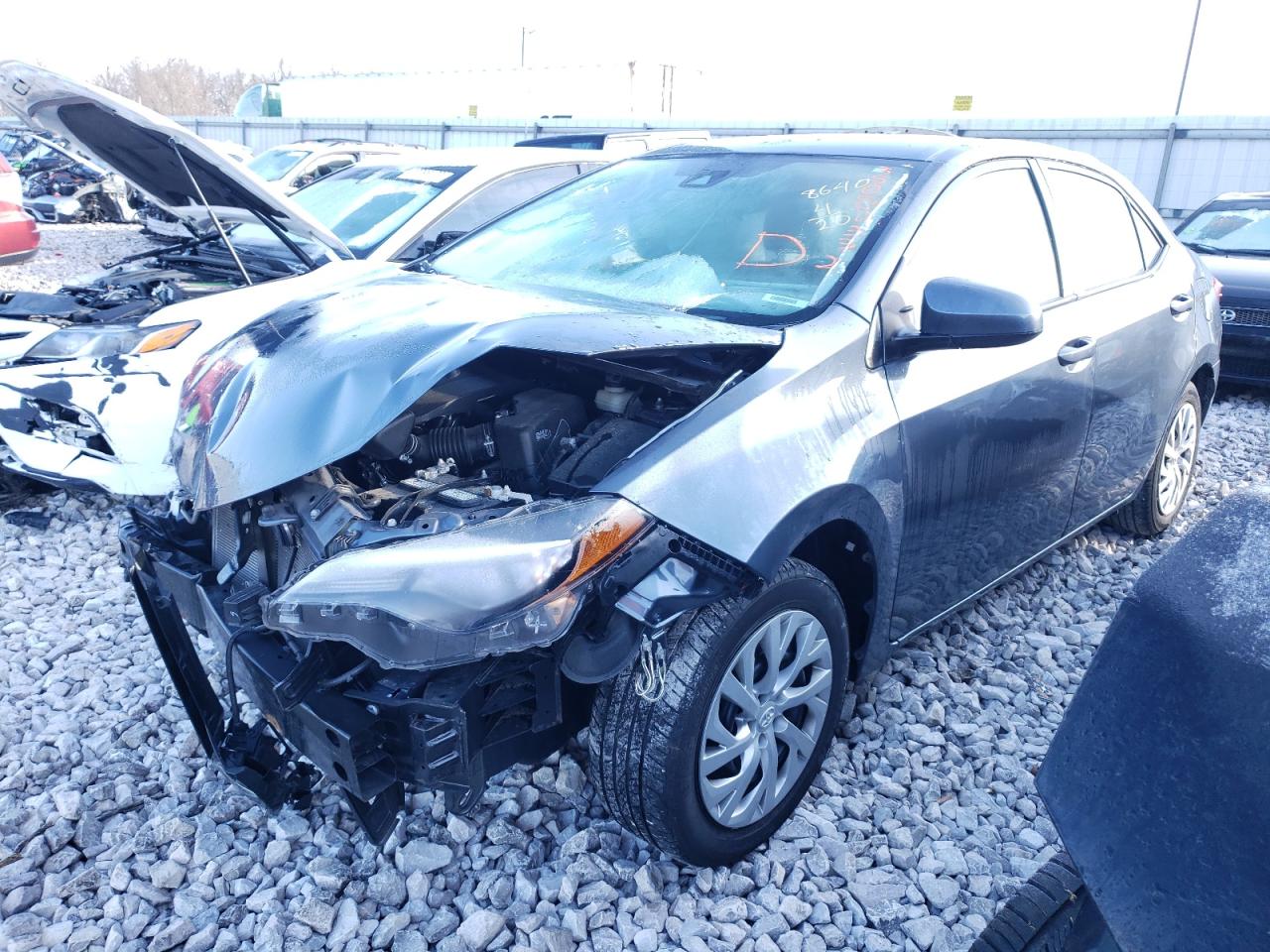 Photo 2 from auction – 2017 TOYOTA COROLLA L with VIN 2T1BURHE5HC808640
