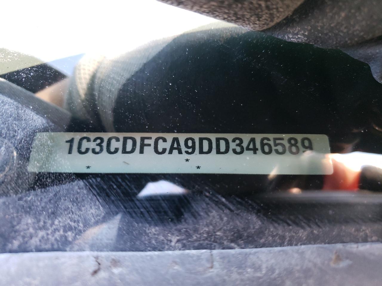 Photo 10 from auction – 2013 DODGE DART LIMIT with VIN 1C3CDFCA9DD346589