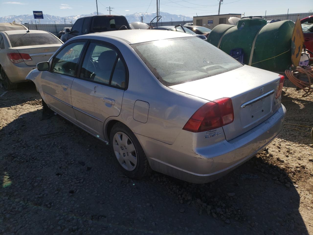 Photo 3 from auction – 2001 HONDA CIVIC EX with VIN 2HGES25781H614892