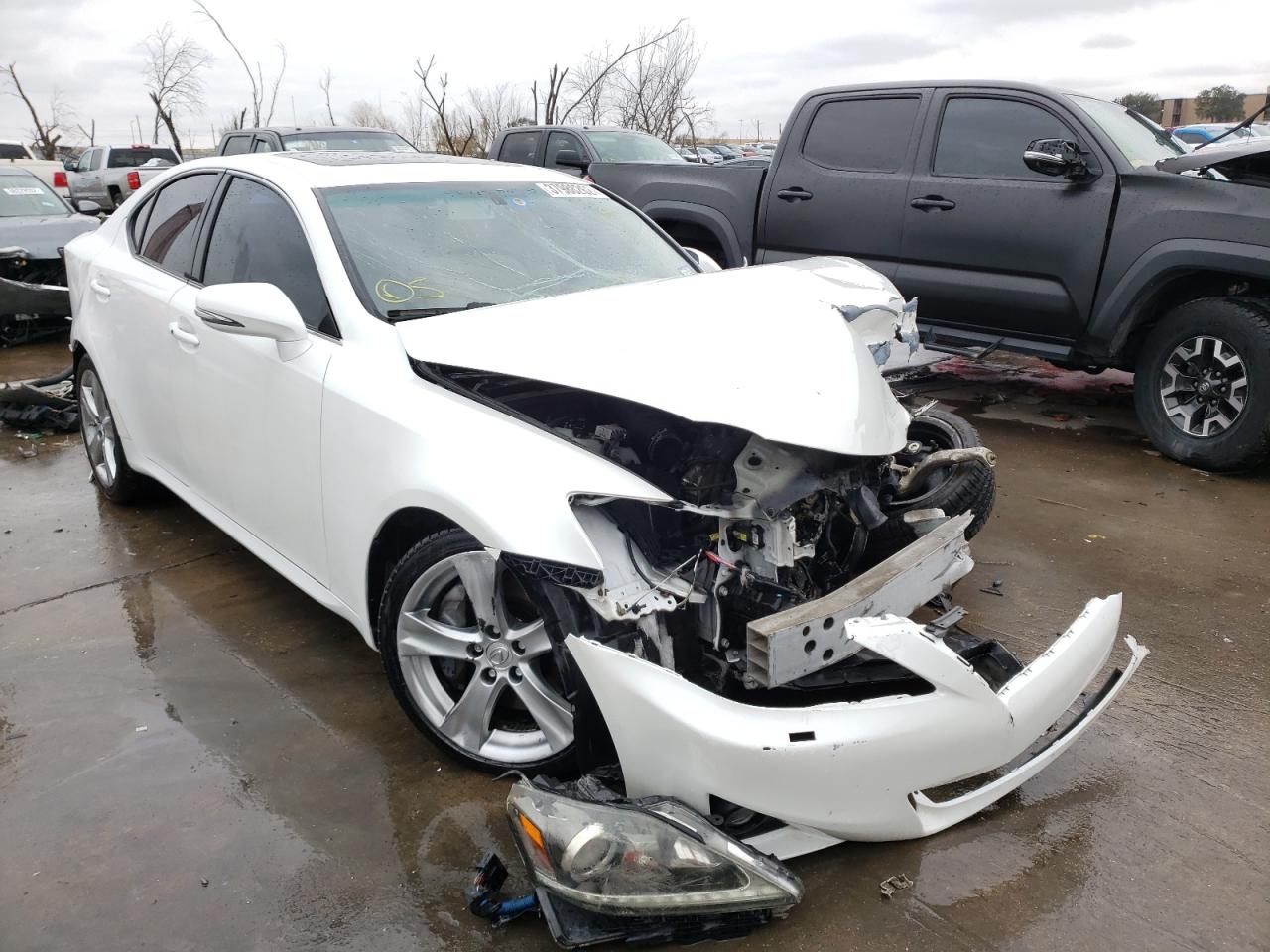 LEXUS IS 350 2012 with VIN JTHBE5C2XC5031220 - Photo from auction
