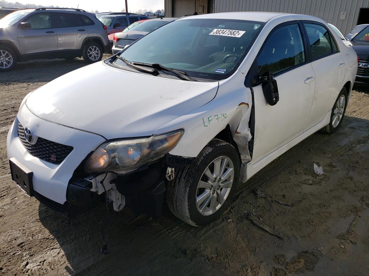 Photo 2 from auction – 2010 TOYOTA COROLLO with VIN 2T1BU4EE9AC477848