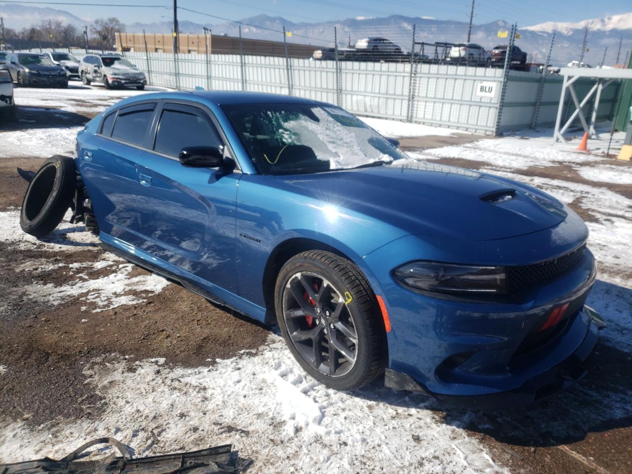DODGE CHARGER R/ 2021 with VIN 2C3CDXCT7MH640275 - Photo from auction