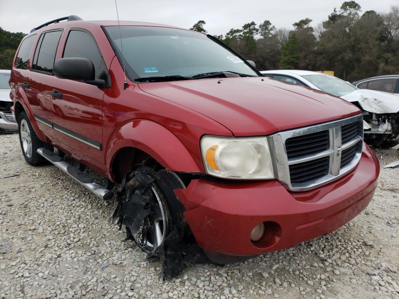 DODGE DURANGO SL 2008 with VIN 1D8HD48NX8F122731 - Photo from auction