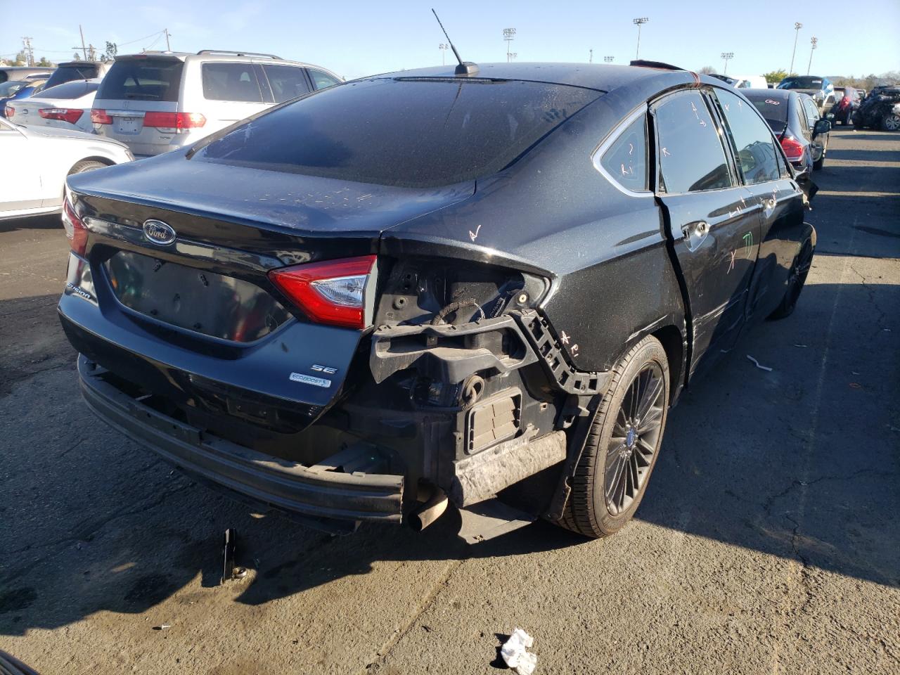 Photo 4 from auction – 2015 FORD FUSION SE with VIN 3FA6P0H99FR115252