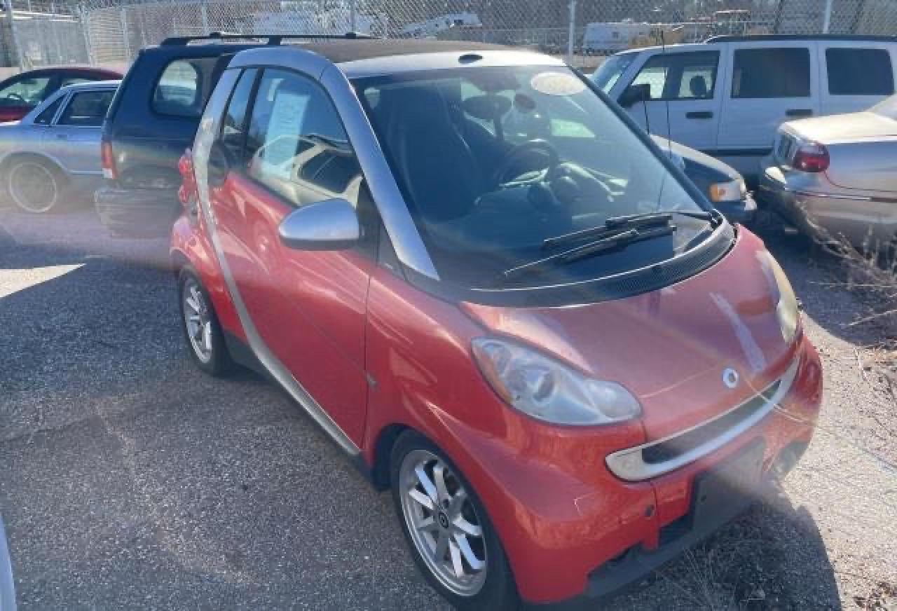 SMART FORTWO PAS 2008 with VIN WMEEK31X08K198531 - Photo from auction