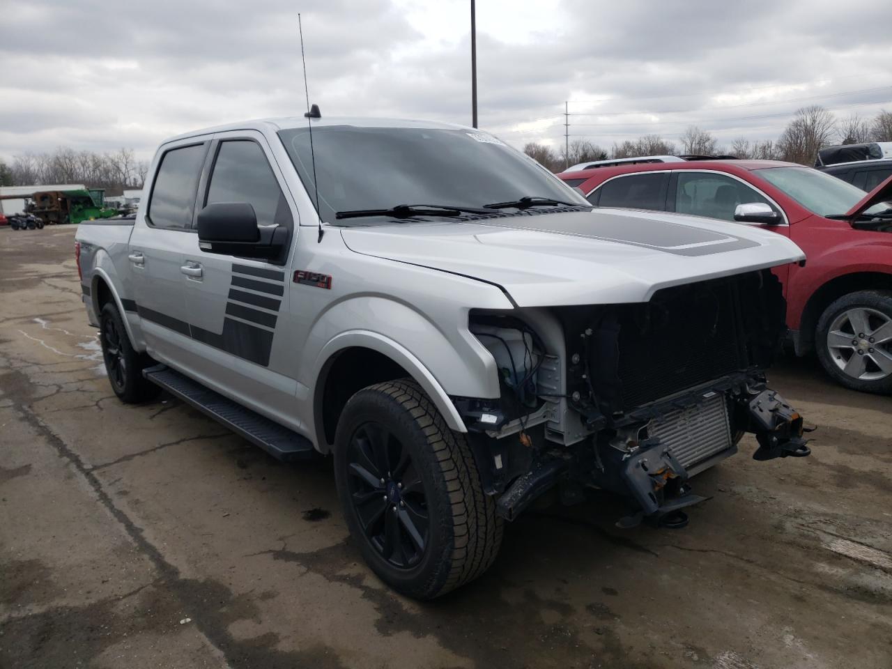 FORD F150 SUPER 2019 with VIN 1FTEW1EPXKFD31121 - Photo from auction