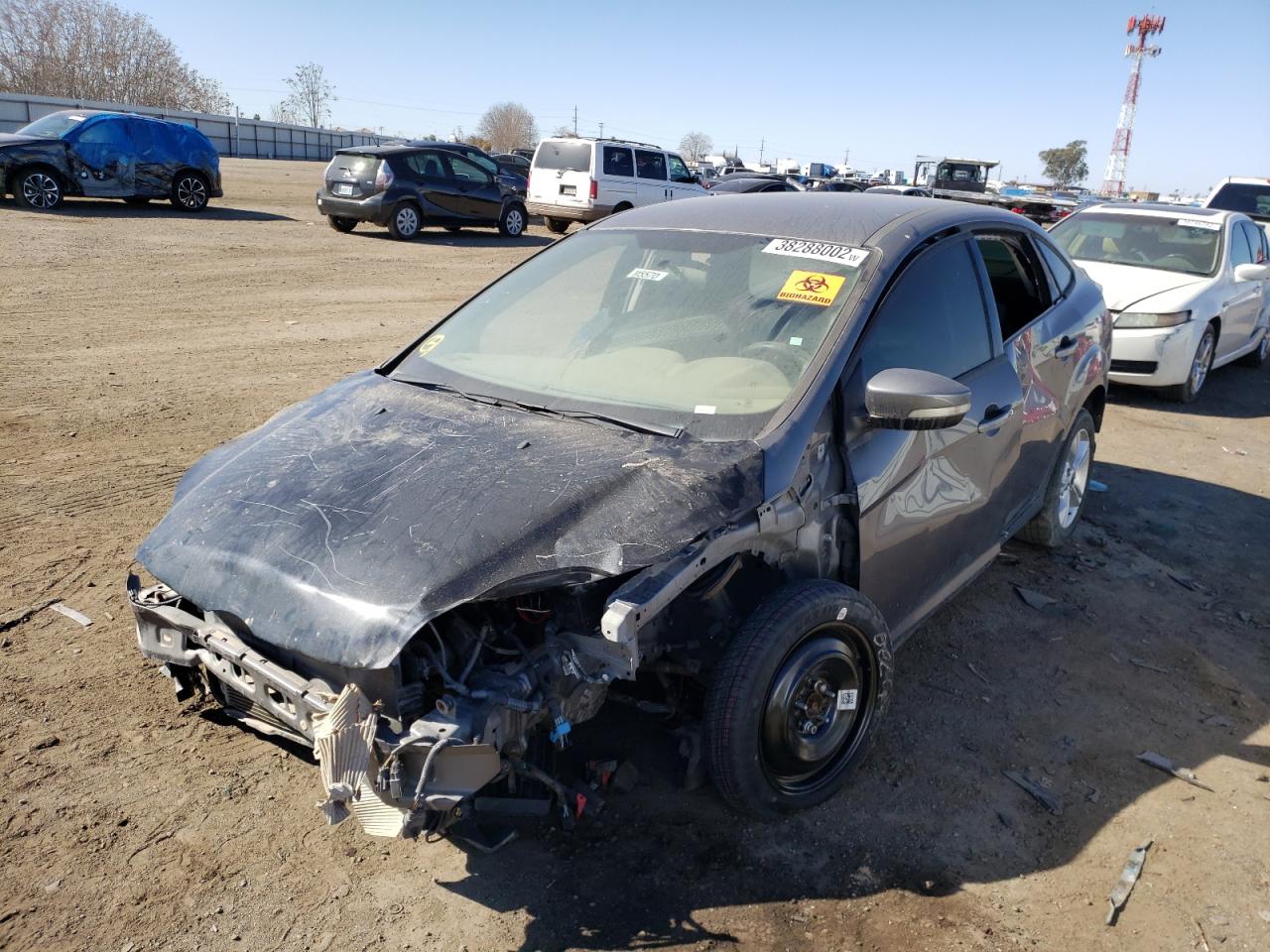Фото 2 с аукциона – 2013 FORD FOCUS SE с VIN 1FADP3F24DL340642