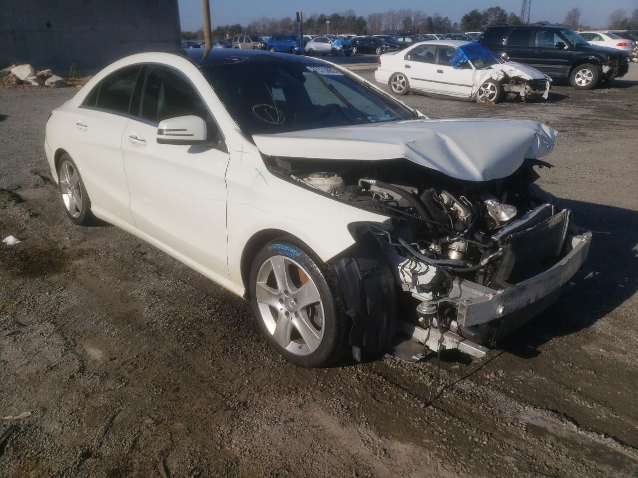 MERCEDES-BENZ CLA 250 2016 with VIN WDDSJ4EB6GN348587 - Photo from auction