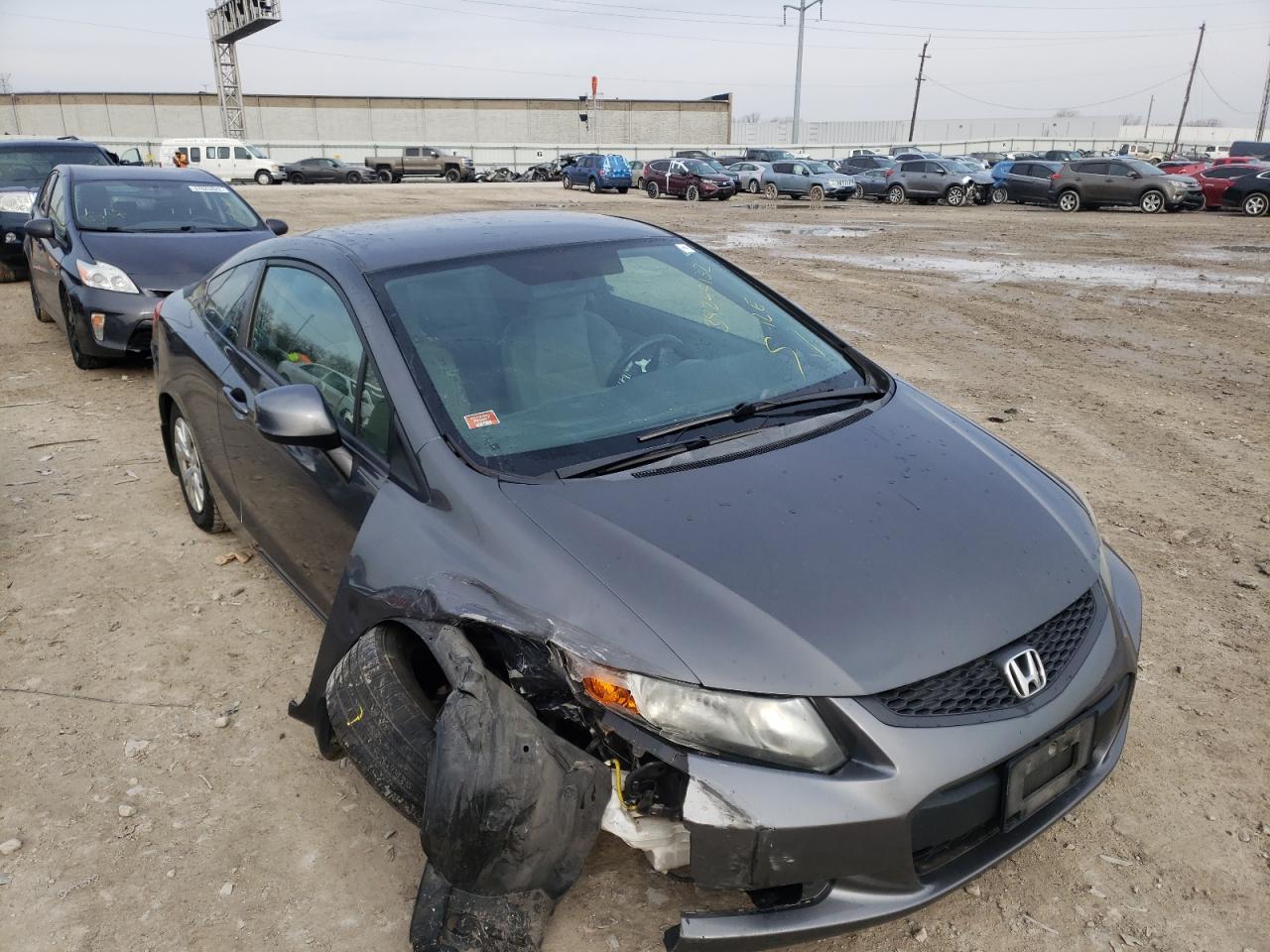 Photo 1 from auction – 2012 HONDA CIVIC LX with VIN 2HGFG3B59CH553943