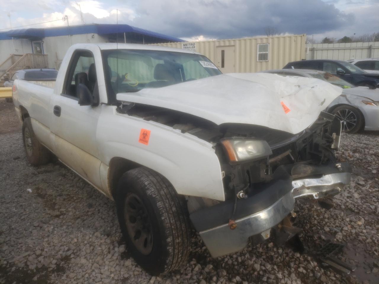 CHEVROLET SILVERADO 2007 with VIN 3GCEC14X77G214483 - Photo from auction