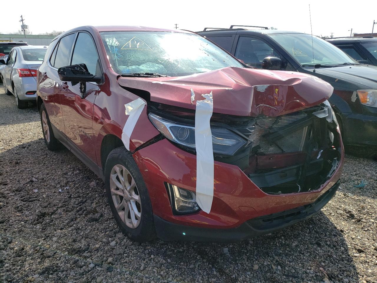 CHEVROLET EQUINOX LT 2018 with VIN 2GNAXSEV1J6134094 - Photo from auction