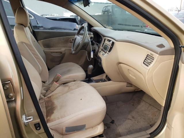 Photo 5 from auction – 2009 KIA RIO BASE with VIN KNADE223X96548116