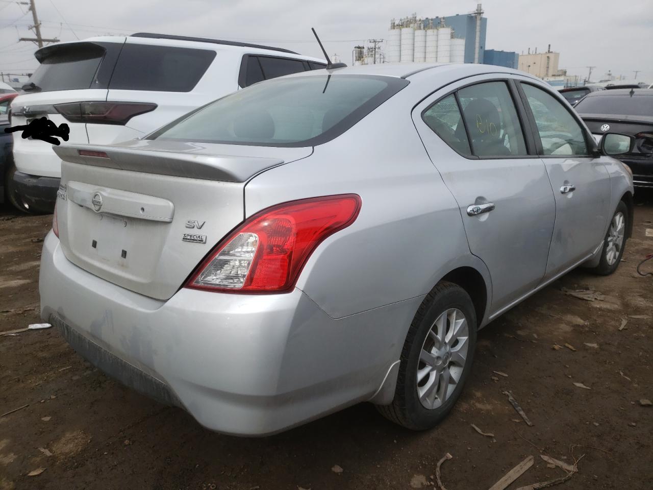 Photo 4 from auction – 2017 NISSAN VERSA S with VIN 3N1CN7AP2HL855853