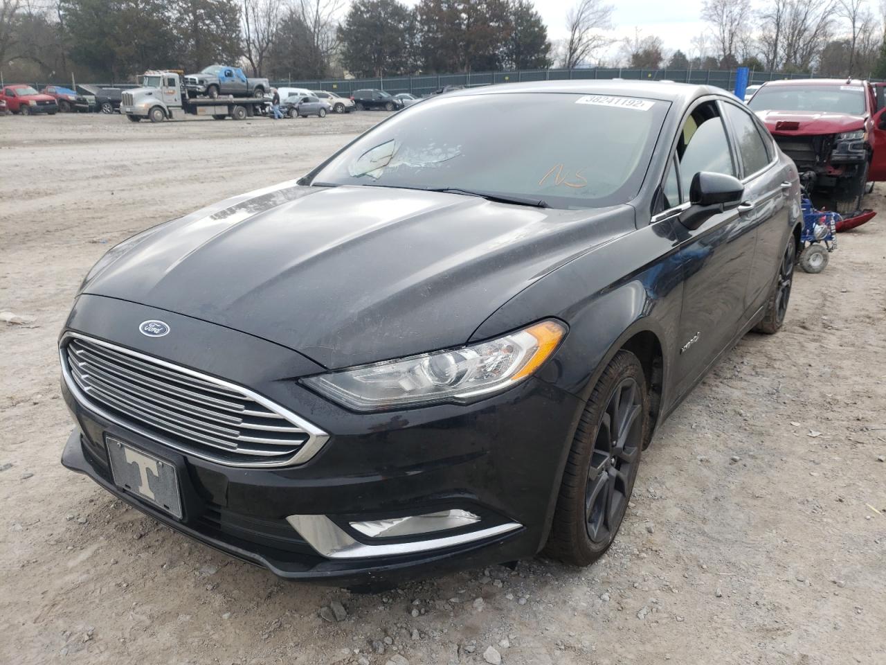 Photo 2 from auction – 2018 FORD FUSION SE with VIN 3FA6P0LU3JR116661