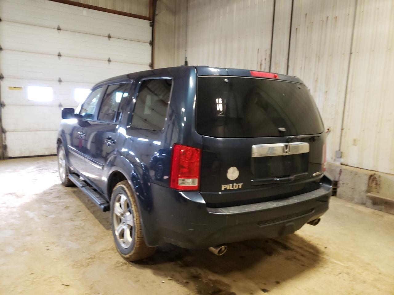 Photo 3 from auction – 2012 HONDA PILOT EXL with VIN 5FNYF4H68CB058784