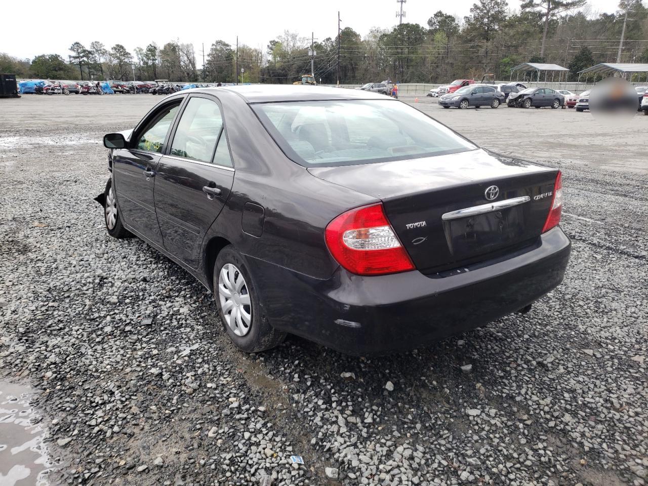 Photo 3 from auction – 2002 TOYOTA CAMRY LE with VIN 4T1BE32K92U568202