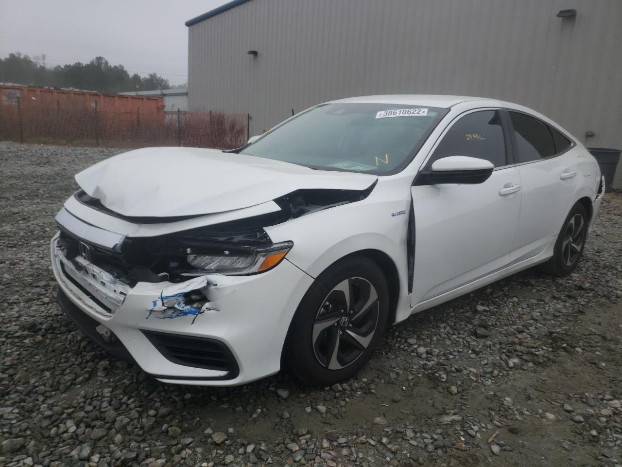 Photo 2 from auction – 2021 HONDA INSIGHT EX with VIN 19XZE4F58ME007987