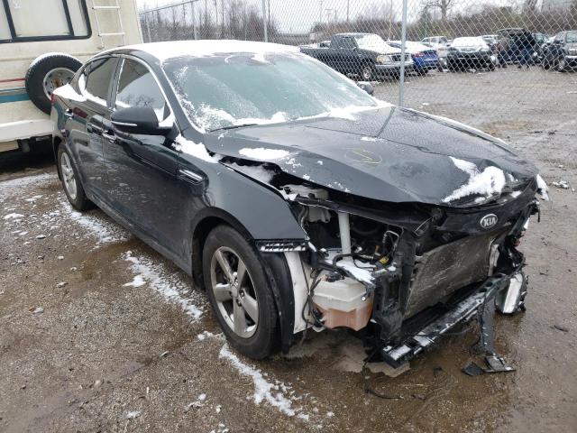 KIA OPTIMA LX 2014 with VIN 5XXGM4A70EG305283 - Photo from auction