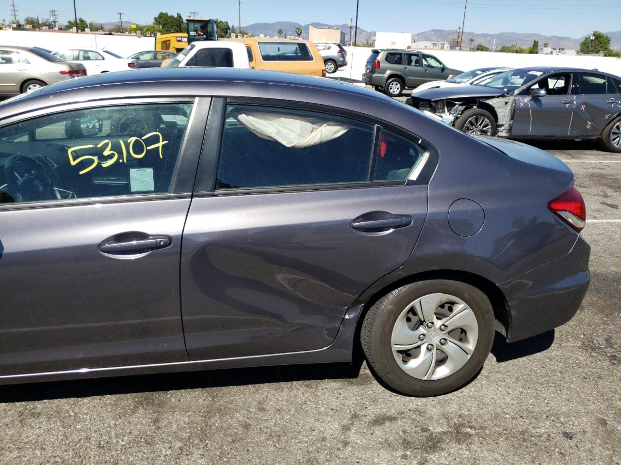 Photo 9 from auction – 2015 HONDA CIVIC LX with VIN 19XFB2F51FE289408