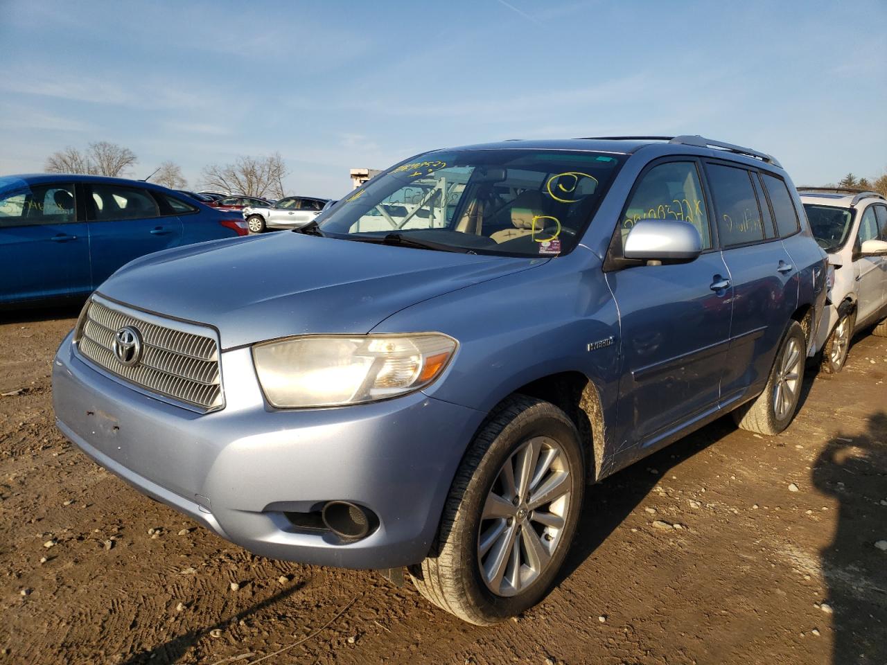 Photo 2 from auction – 2008 TOYOTA HIGHLANDER with VIN JTEEW41A282000984