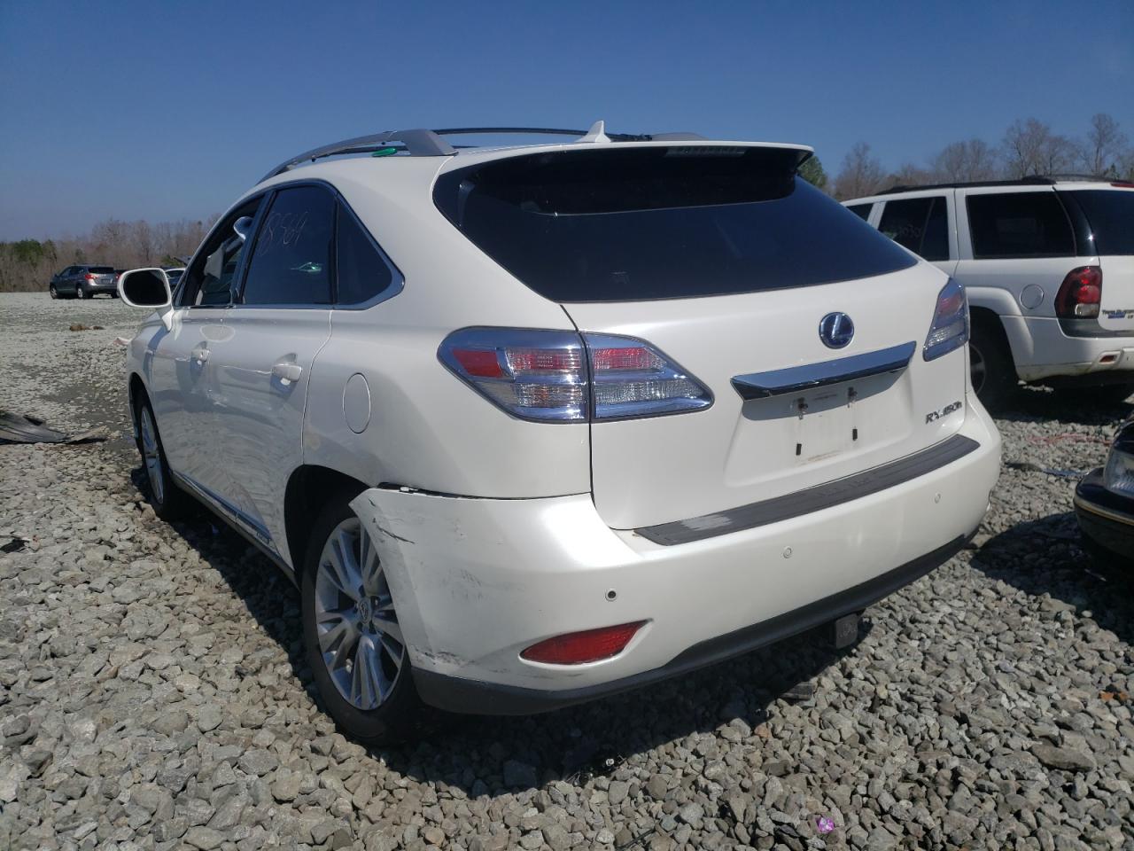 Photo 3 from auction – 2012 LEXUS RX 450 with VIN JTJBC1BA3C2048707