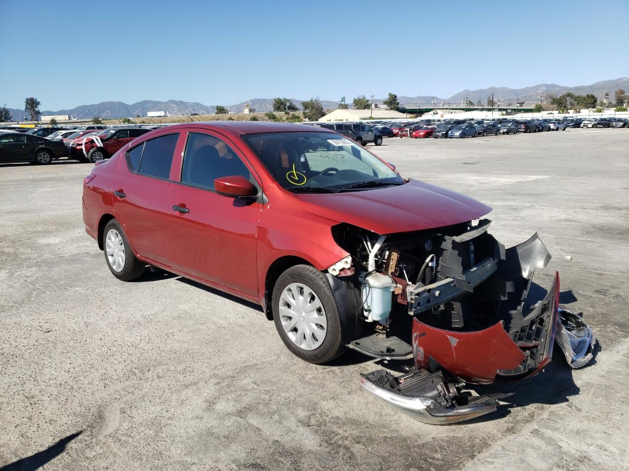 NISSAN VERSA S 2017 with VIN 3N1CN7AP3HL854310 - Photo from auction