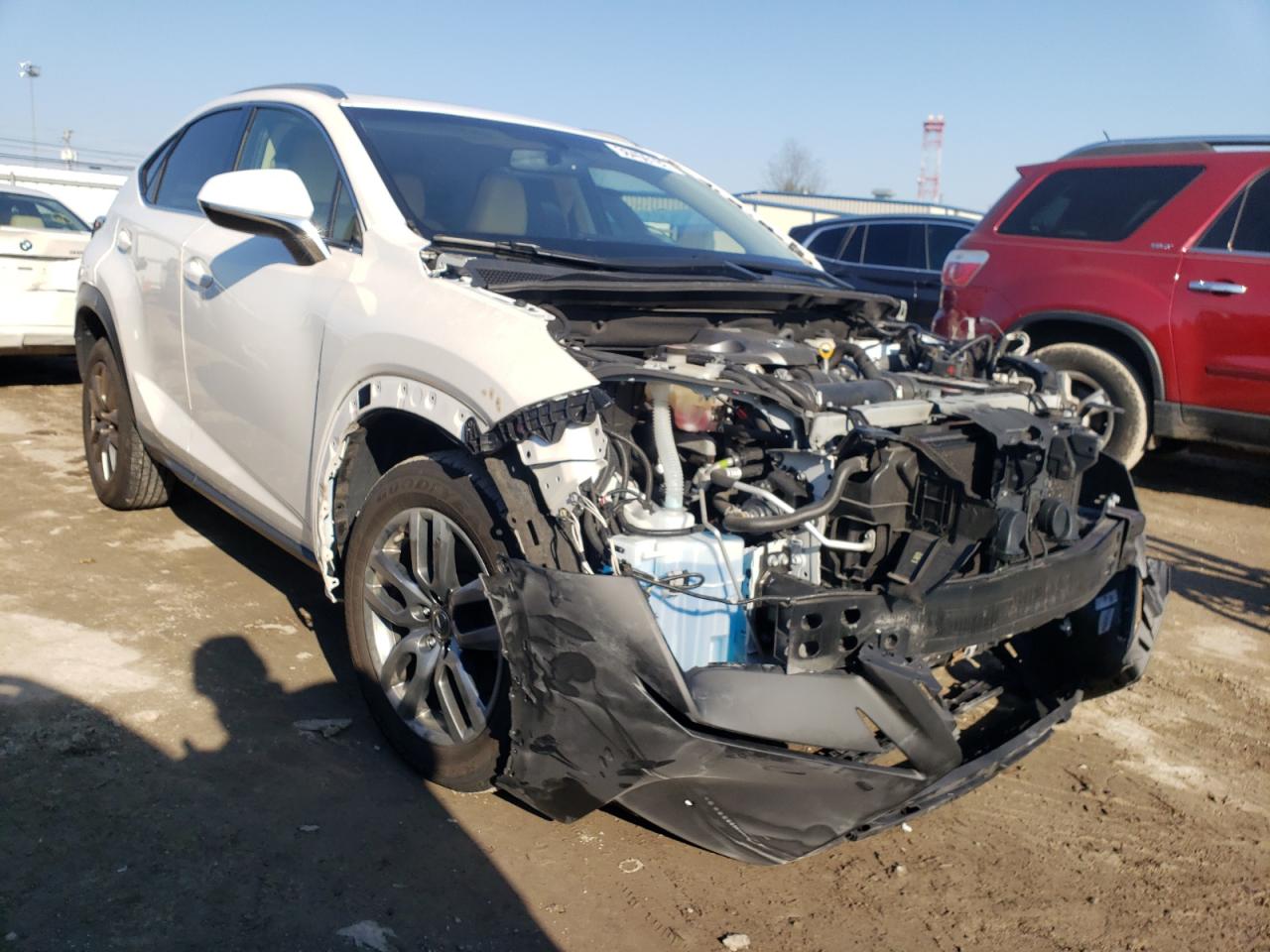 LEXUS NX 200T 2015 with VIN JTJBARBZ2F2045957 - Photo from auction