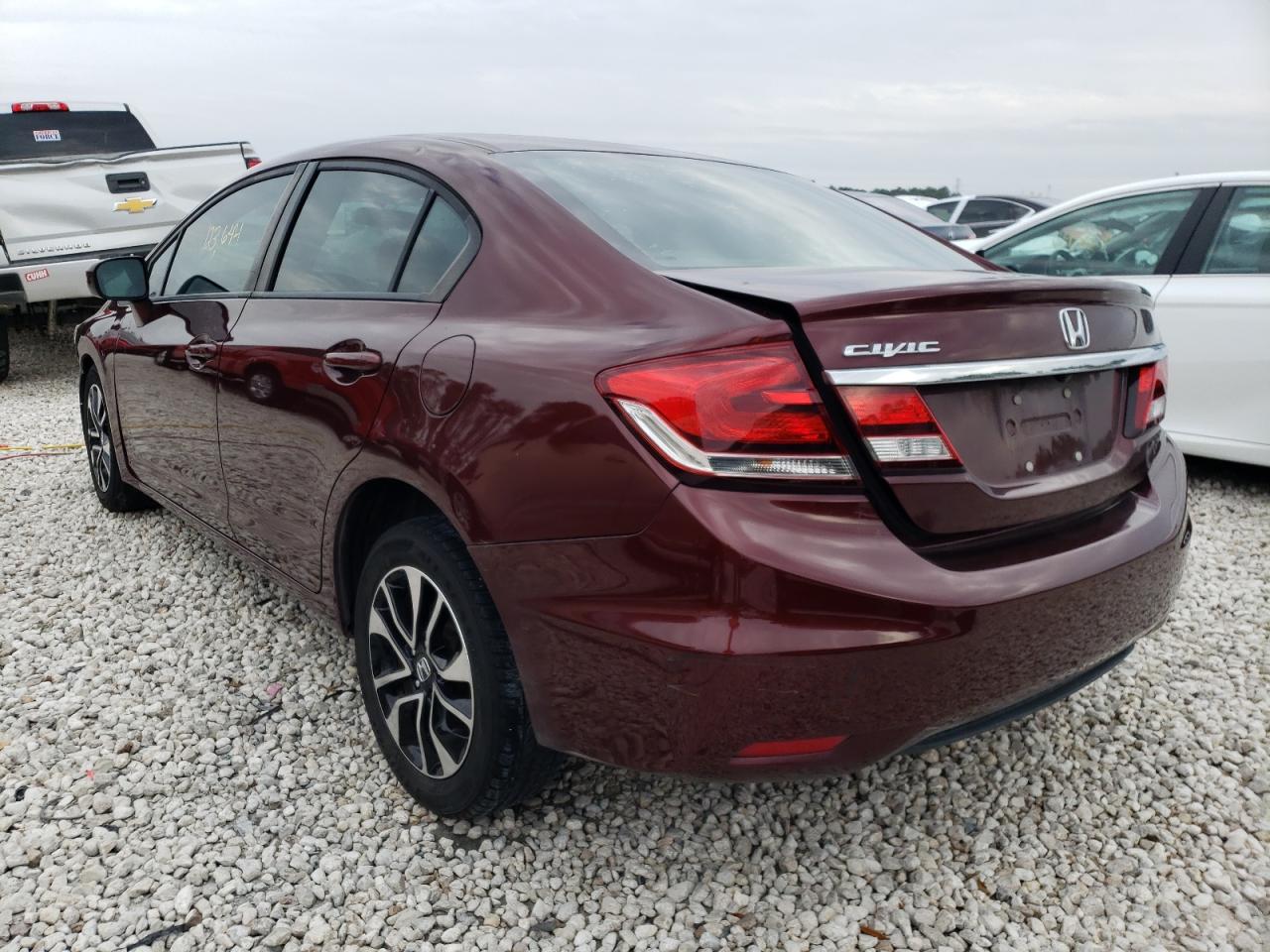 Photo 3 from auction – 2015 HONDA CIVIC EX with VIN 19XFB2F88FE043871