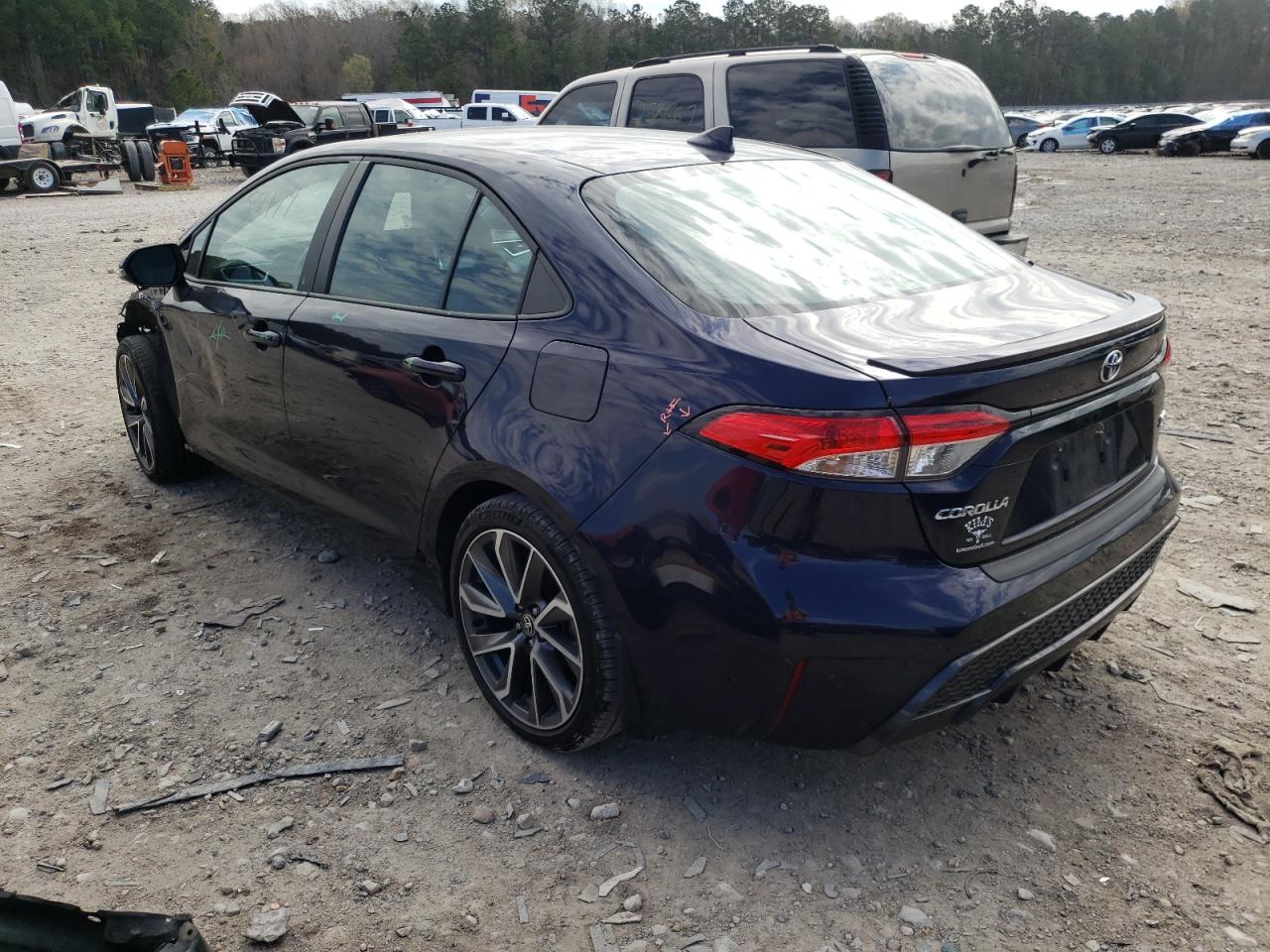 Photo 3 from auction – 2021 TOYOTA COROLLA SE with VIN 5YFS4MCE2MP072695