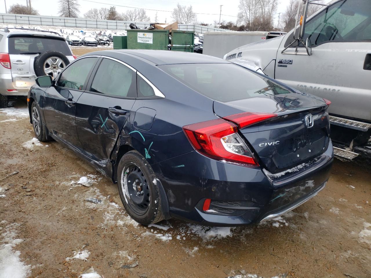 Photo 3 from auction – 2020 HONDA CIVIC LX with VIN 19XFC2F64LE026525