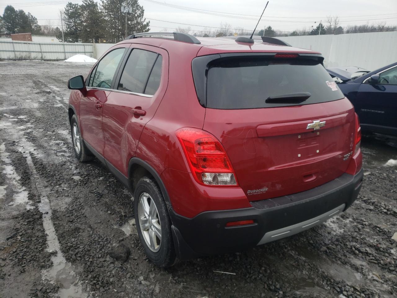 Photo 3 from auction – 2015 CHEVROLET TRAX 1LT with VIN KL7CJRSB2FB262433