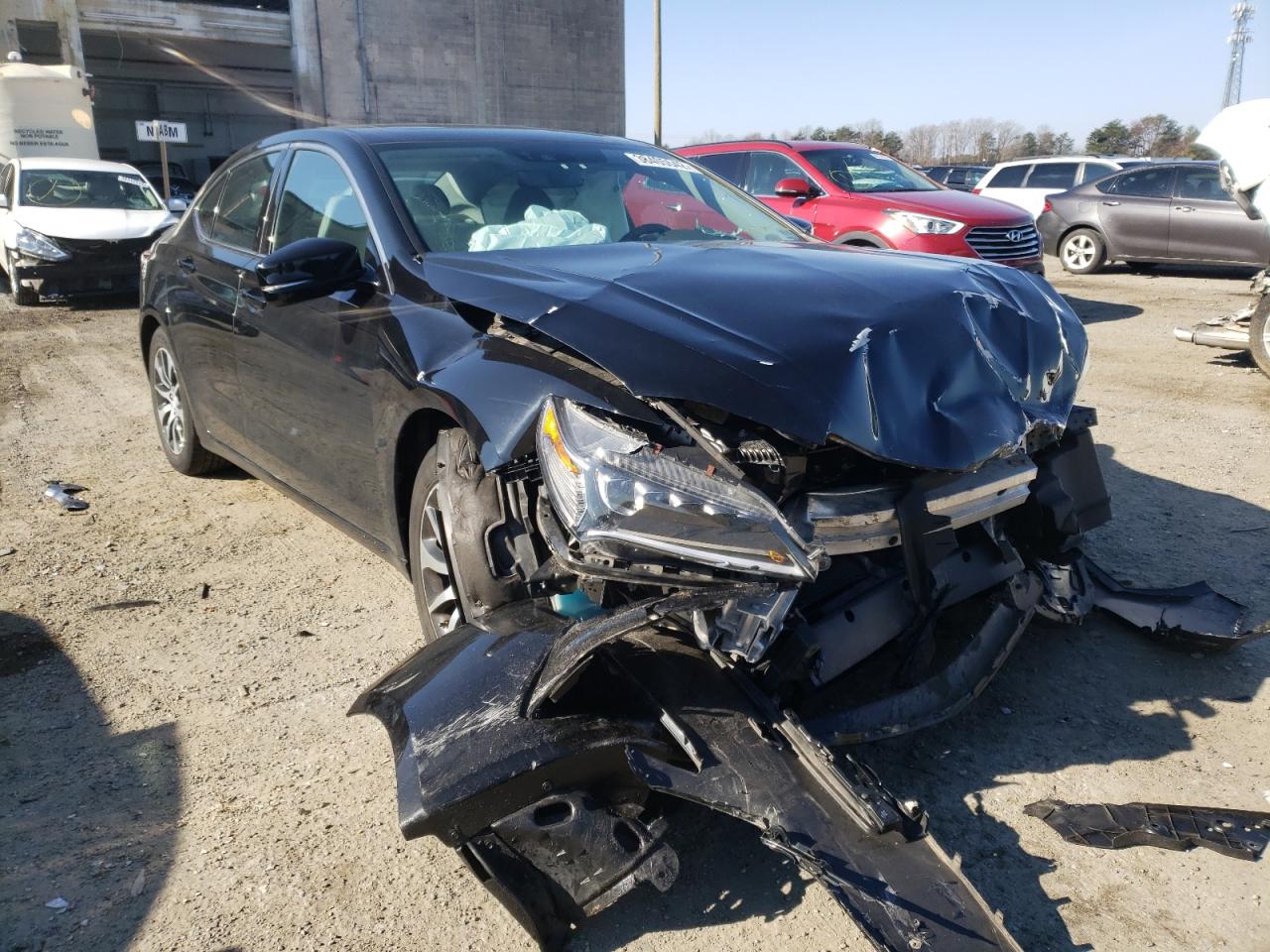 ACURA TLX TECH 2016 with VIN 19UUB1F58GA012259 - Photo from auction