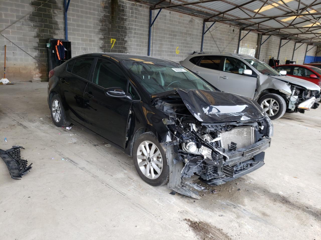 KIA FORTE LX 2017 with VIN 3KPFL4A79HE006743 - Photo from auction