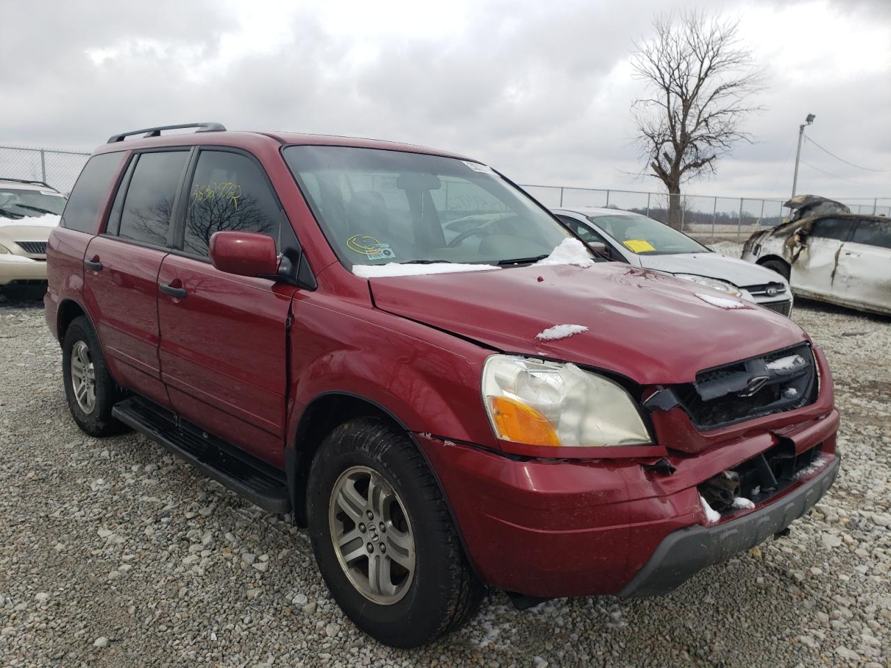 Foto 1 de la subasta – 2005 HONDA PILOT EXL con VIN 5FNYF18555B034872