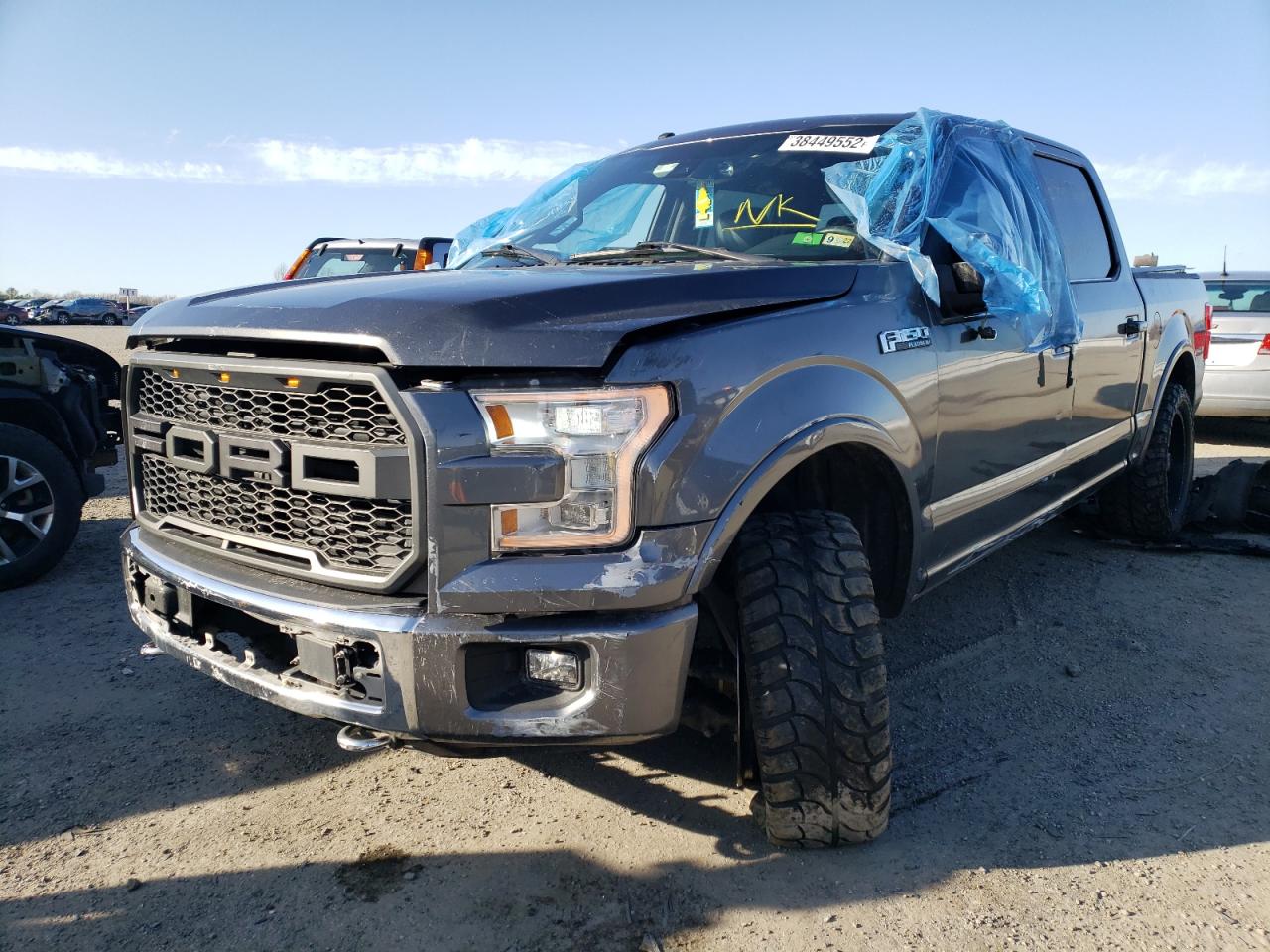Photo 2 from auction – 2016 FORD F150 SUPER with VIN 1FTEW1EF0GFB98299