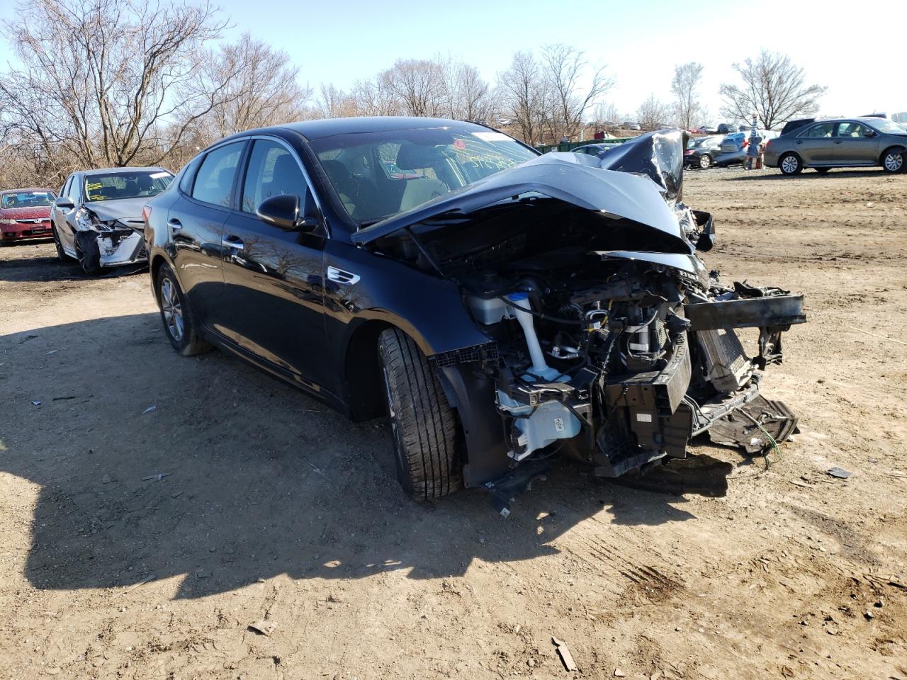 KIA OPTIMA LX 2016 with VIN 5XXGT4L16GG035622 - Photo from auction