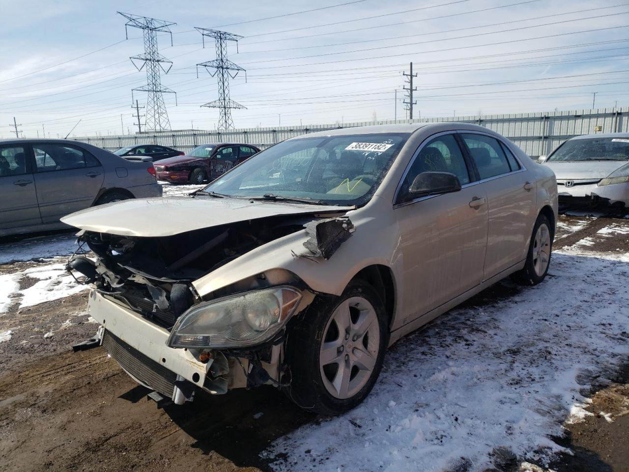 Photo 2 from auction – 2010 CHEVROLET MALIBU LS with VIN 1G1ZB5EB5AF100921