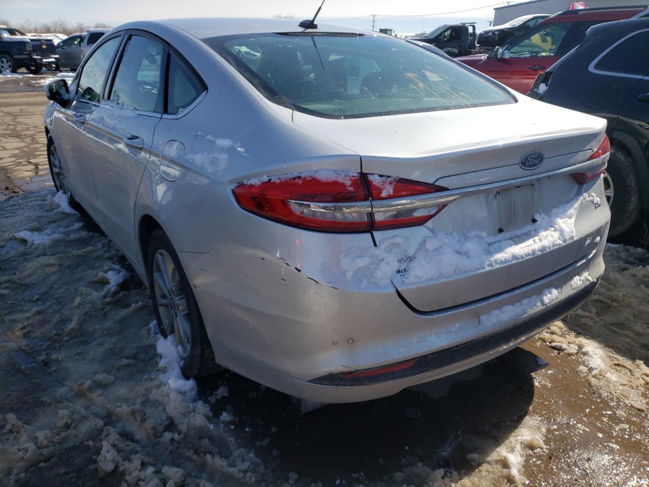 Photo 3 from auction – 2017 FORD FUSION SE with VIN 3FA6P0H76HR333392