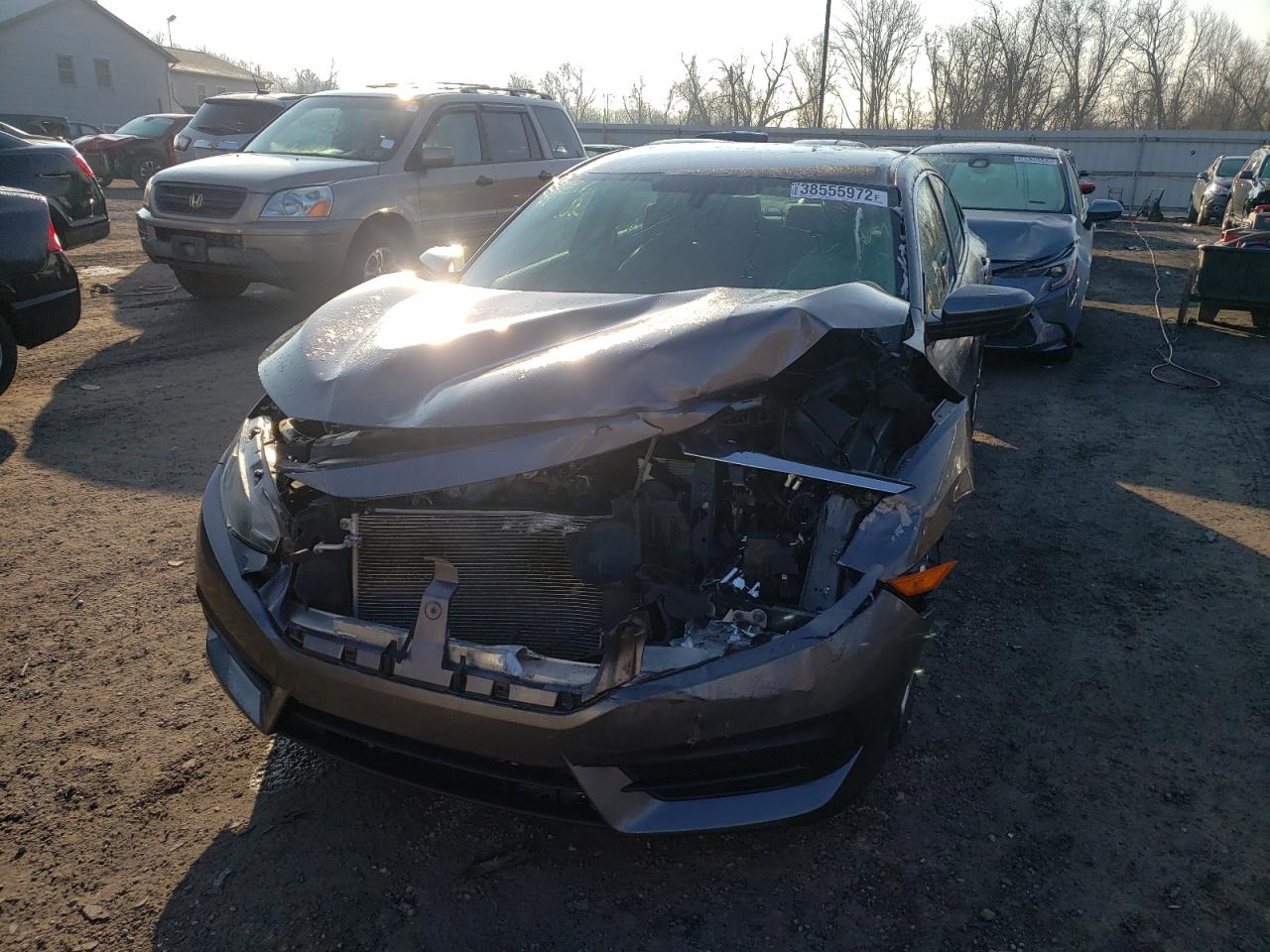 Photo 9 from auction – 2016 HONDA CIVIC LX with VIN 19XFC2F50GE236875